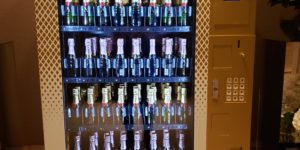 A very champagne vending machine.