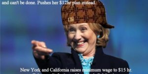 Scumbag Hillary Clinton