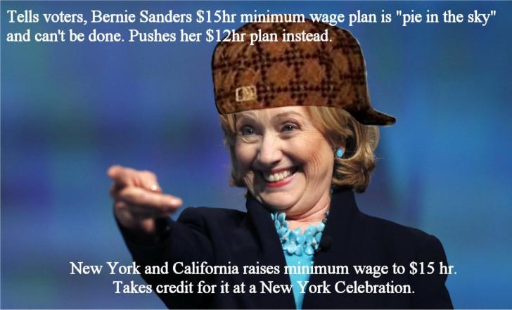 Scumbag Hillary Clinton