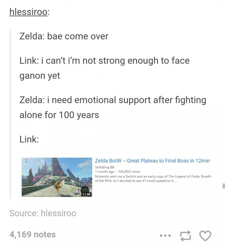 Link Bae [Zelda Meme]