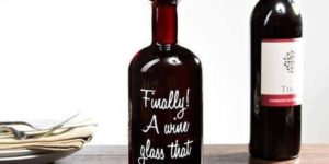 A glass that fits my needs.