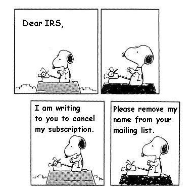 Dear IRS...