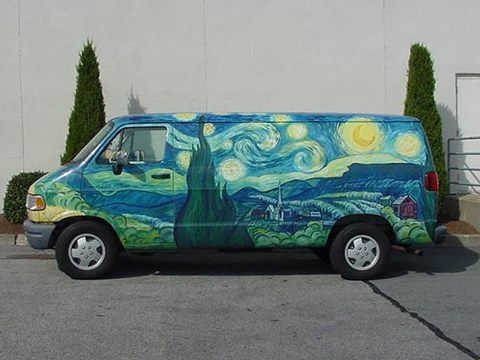 Look at that van Gogh.