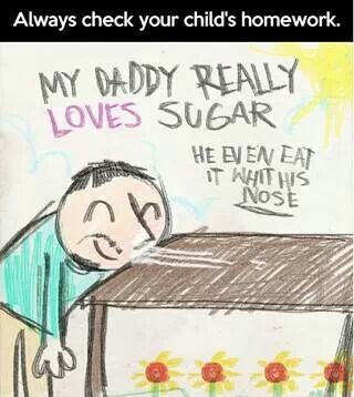 Daddy loves sugar