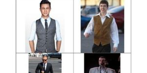 Men's fashion: expectations vs reality