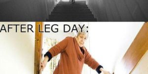 Leg day reality