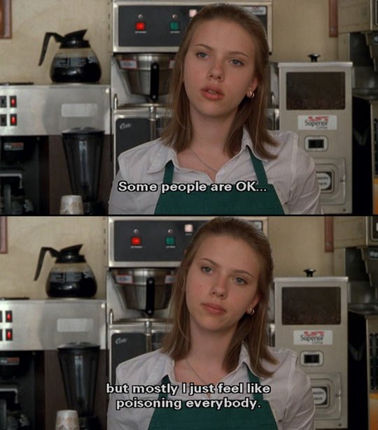 Be nice to your barista.