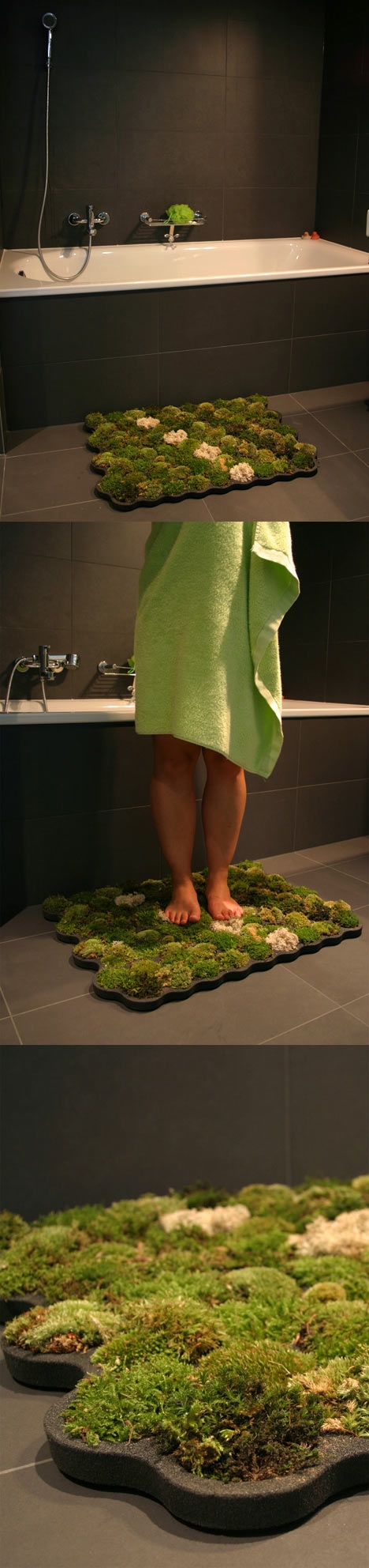 Living bath mats.