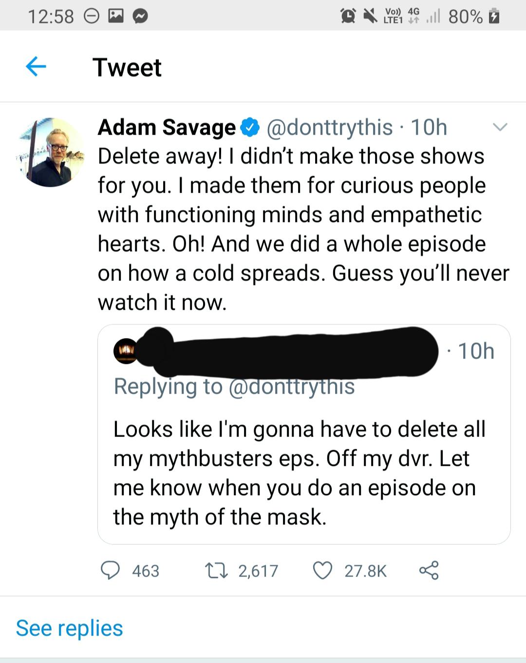 Damn Adam, Savage...