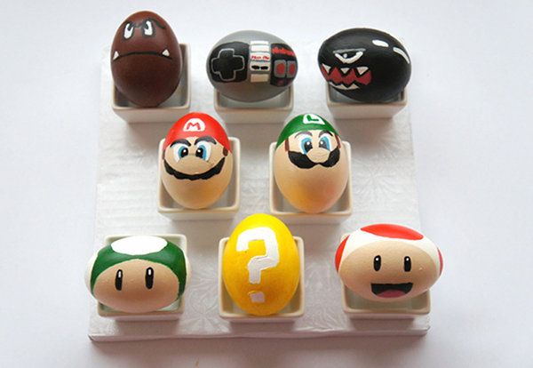 Super Mario eggs.