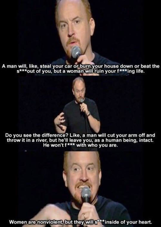 Men Vs. Women By Louis C. K.