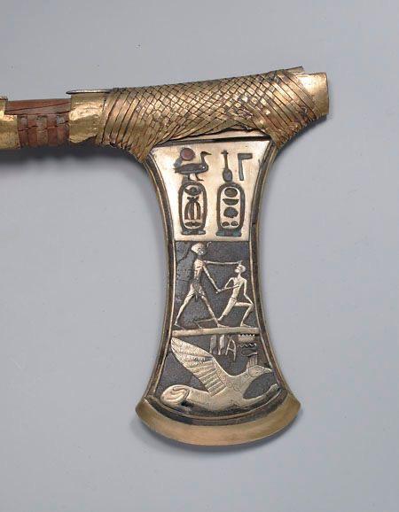 A circa 3,600 year old Egyptian axe.