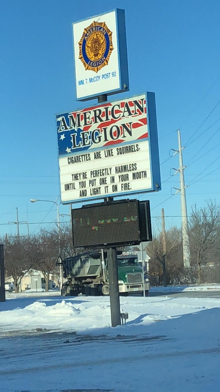 When local veterans get a billboard...