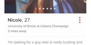 Tindr can be a dangerous place.