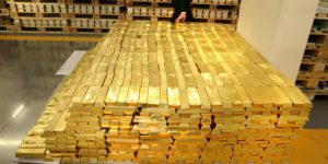 This is what ~$1.6 billion USD worth of gold looks like.