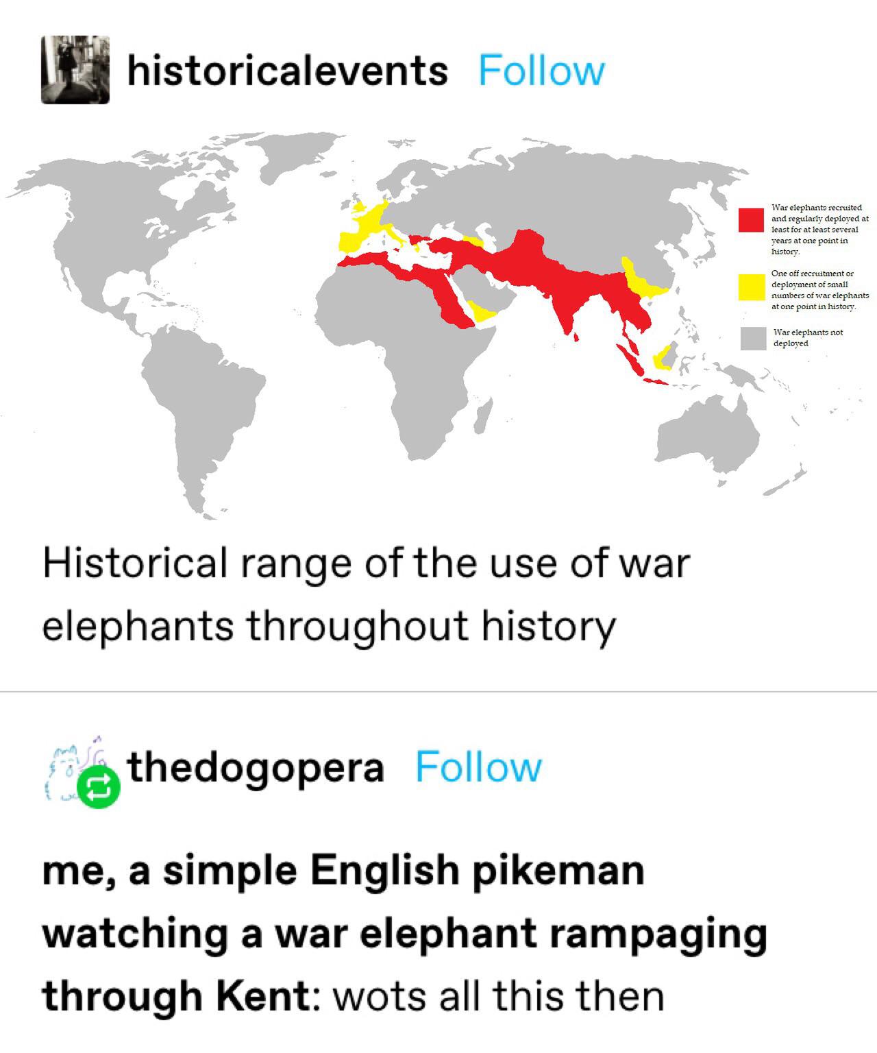 War Elephants on parade... 