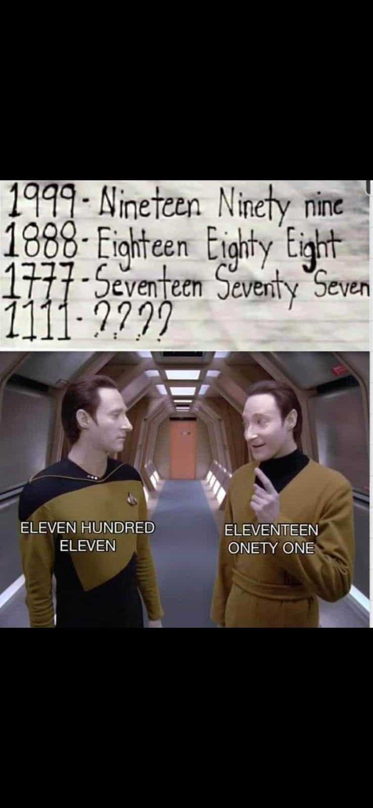 The eleventy ones.