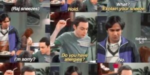 The Big Bang Theory did it first?
