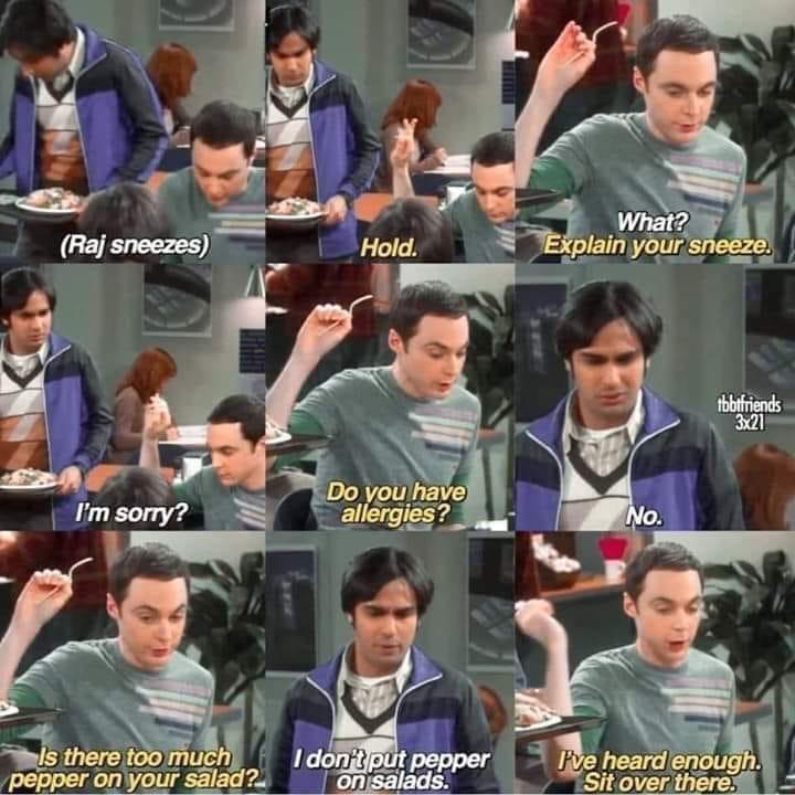 The Big Bang Theory did it first?
