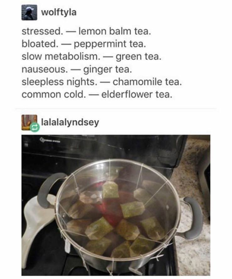 One tea to rule them all.
