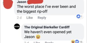 Jason is off his game.