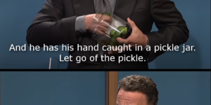 Won’t somebody please think of the pickles?