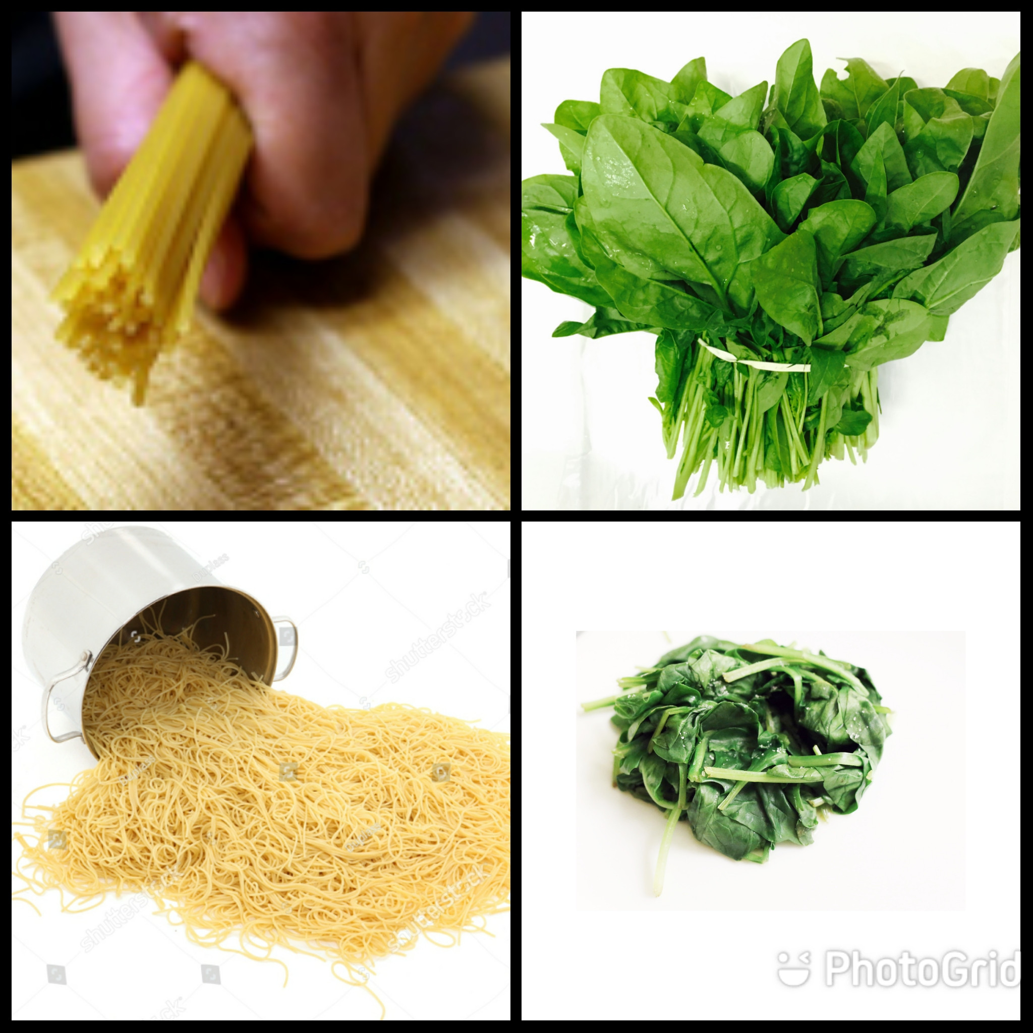 The pasta spinach paradox is delicious, whichever way you look at it.