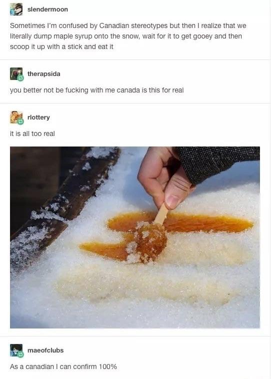 Canadian Snow Syrup