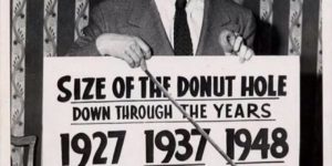 Size of the donut hole down through the years