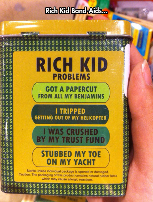 Rich Kid Problems