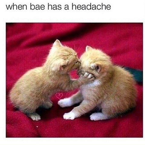 Bae has a headache