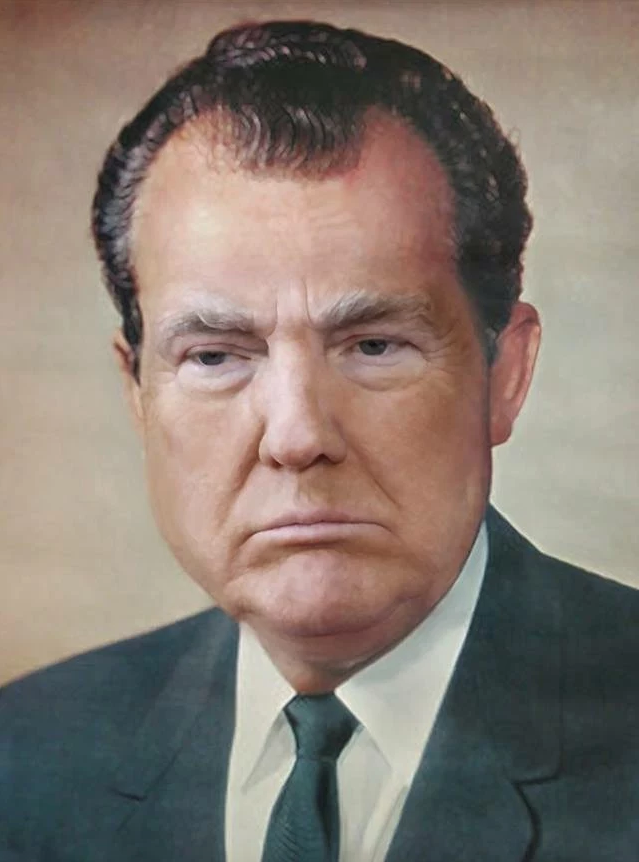 Trump and Nixon would have made a beautiful baby together.