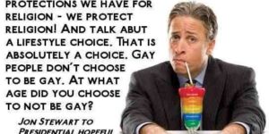 John Stewart on choices.