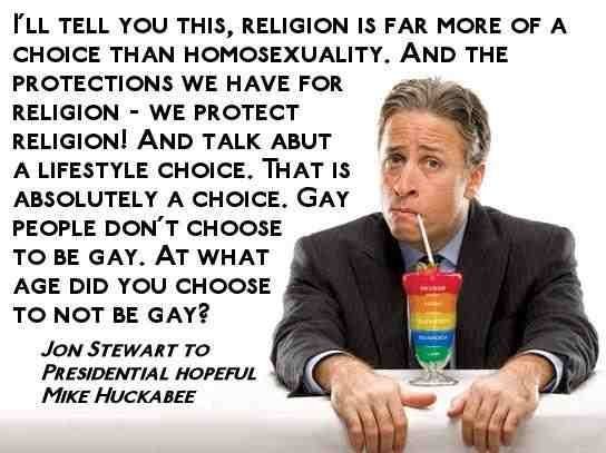 John Stewart on choices.