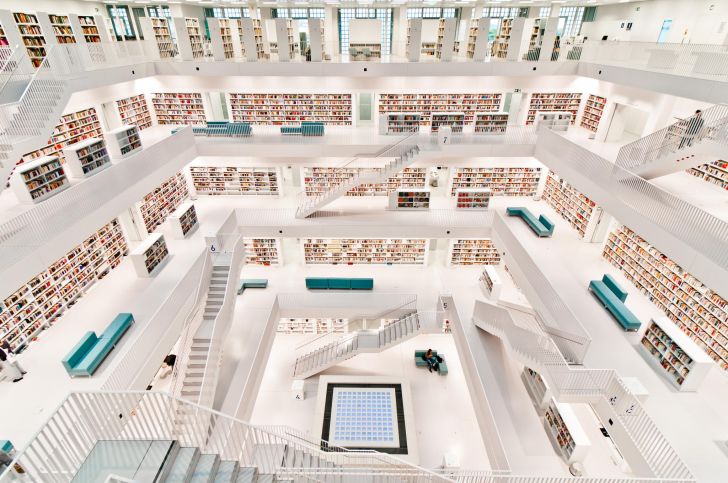 Stuttgart public library.