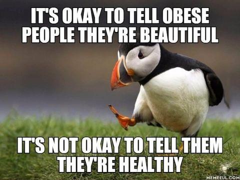 Beauty is a social concept - health isn't