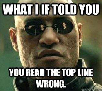 Scumbag Morpheus.