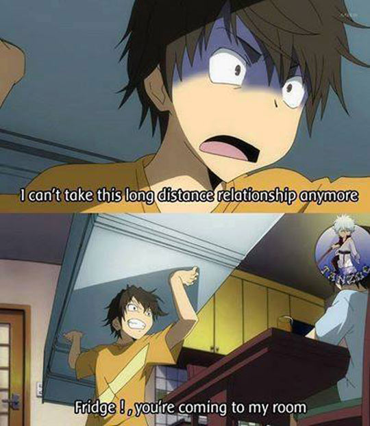This long distance relationship isn't working.