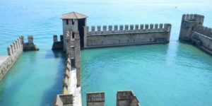The Sinking Castle of Lake Garda, Italy