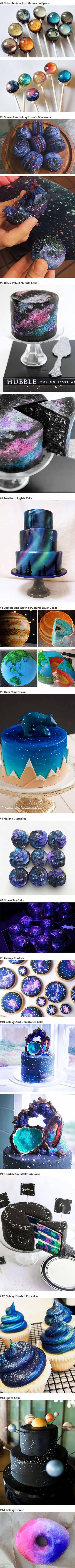 Galaxy Inspired Desserts And Sweets That Are Out Of This World