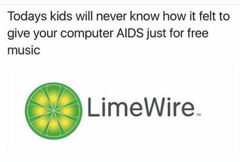 Limewire was the best