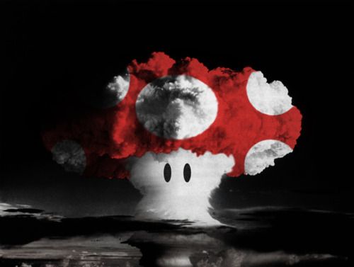 Super mushroom cloud.