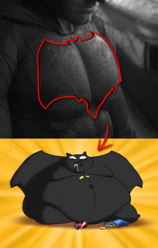 The New BatMan Logo