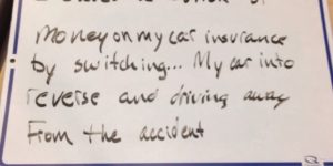 I saved a bunch of money on my car insurance…