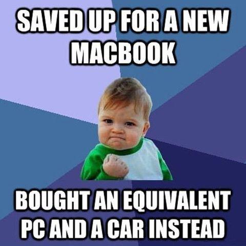 Saved up for a new Macbook