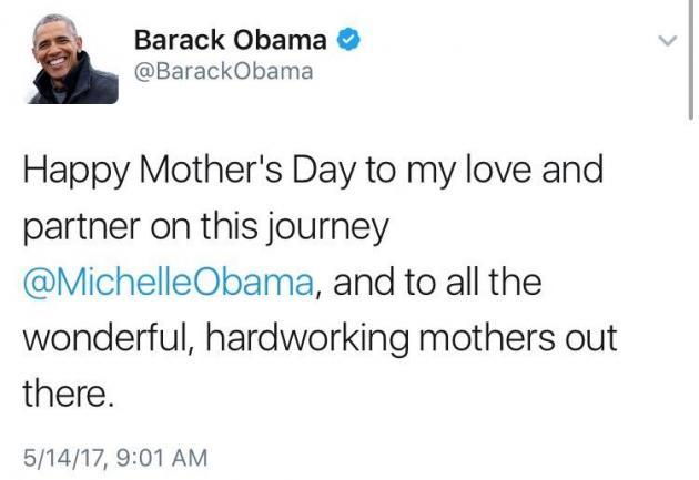 Obama on Mother’s Day