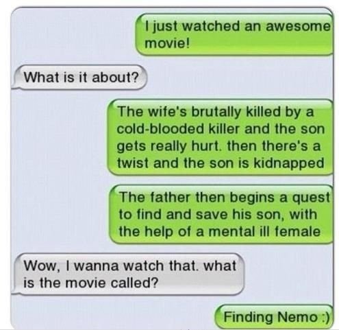 I just watched an awesome movie!