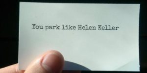 Found this on my windshield today…