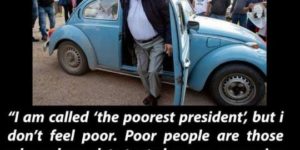 The Poorest President