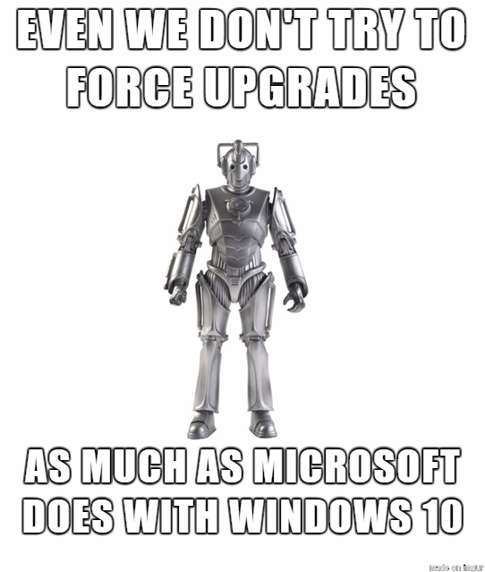 I'm so tired of Windows 10 upgrades trying to force their way through